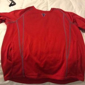 Red medium long Phillies longsleeve